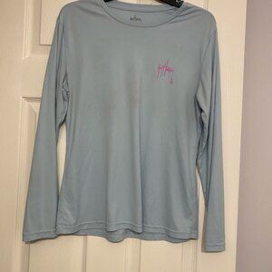 Guy Harvey Light Blue Long Sleeve Top